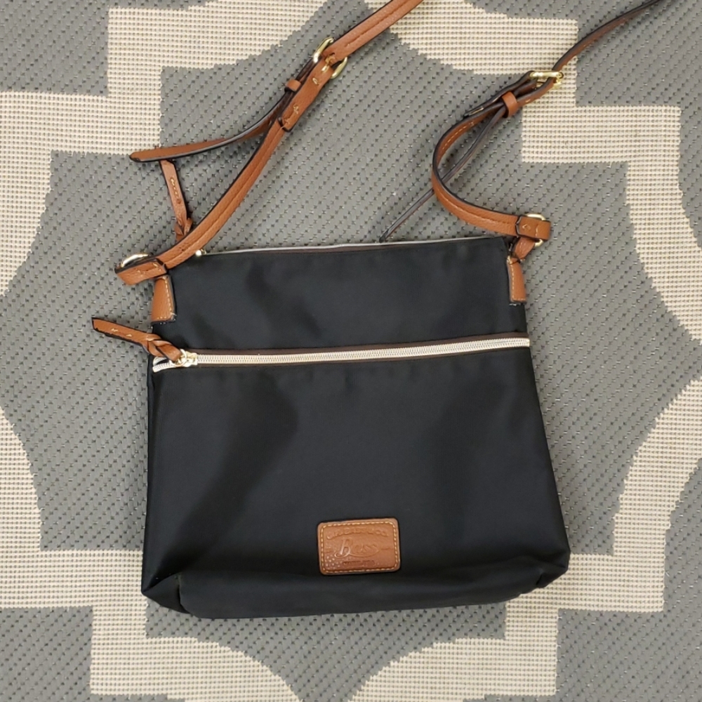 Black Crossbody bag G.H. Bass Kate Nylon